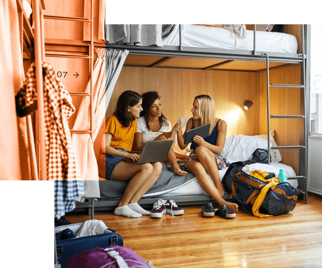 Duve for hostels use cases