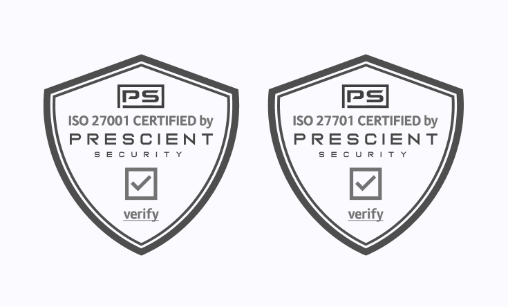 Duve ISO certificates