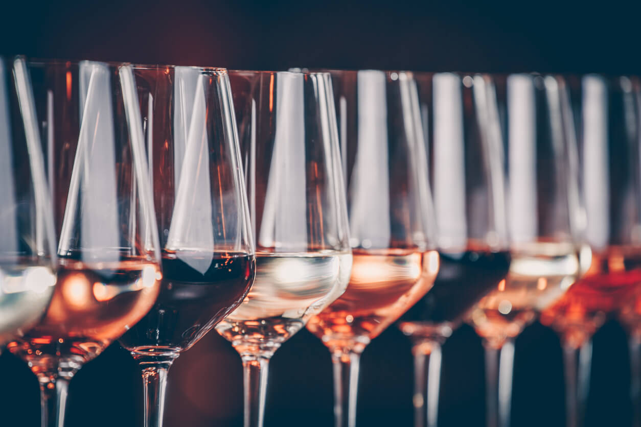 Wine glasses