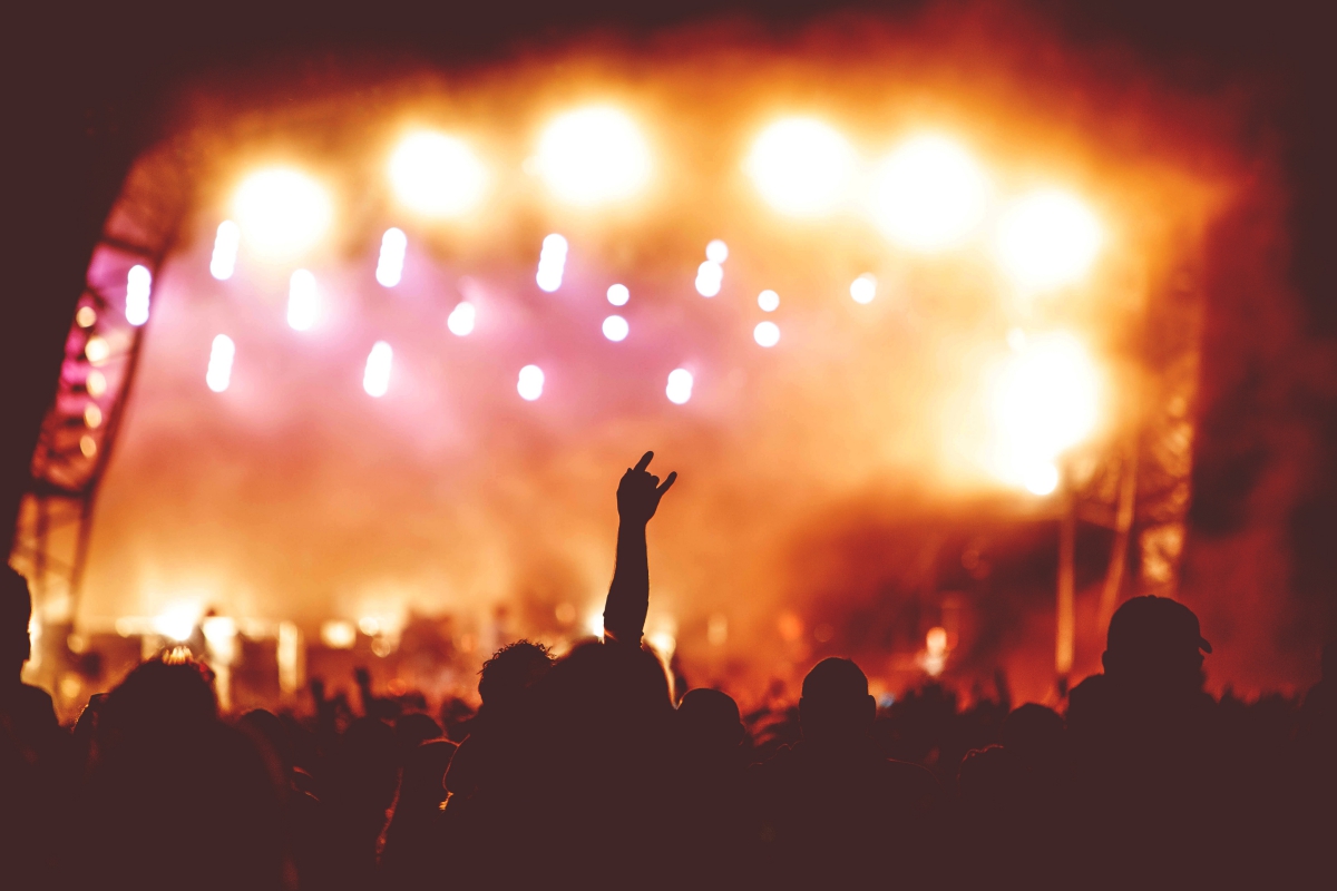 horns in crowd