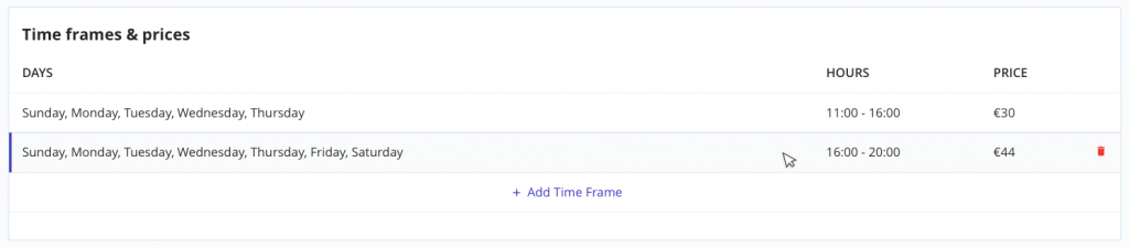 late checkout time frames screenshot