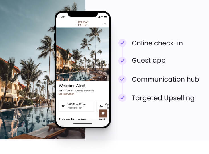 Duve guest app