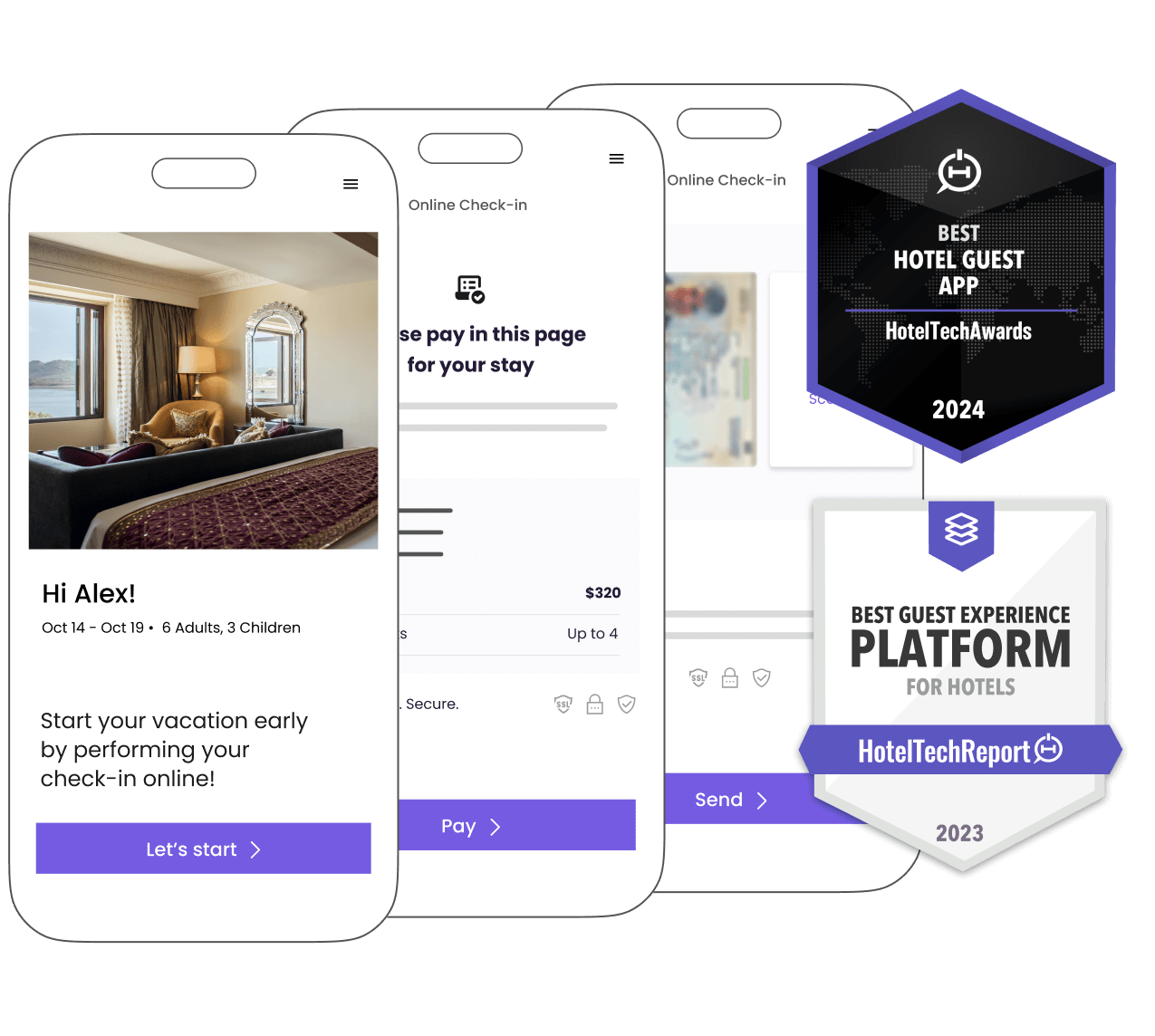 Duve online check in
