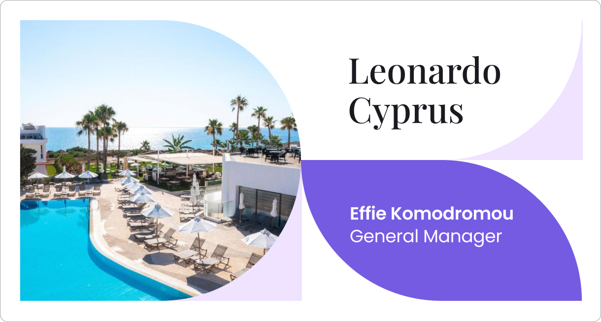 How Leonardo Crystal Cove Hotel & Spa uses Duve as their window to guests